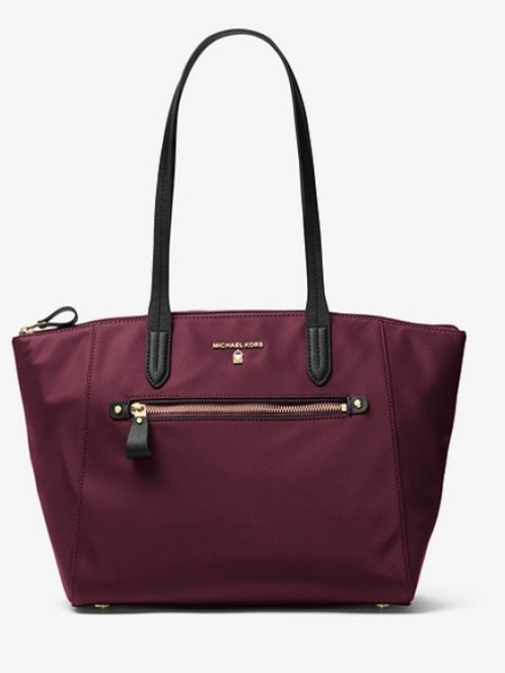 Michael Kors | Kelsey Medium Nylon Tote in Burgundy